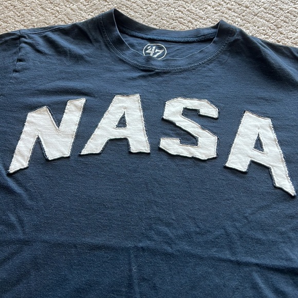 Navy nasa 47 short sleeve tshirt small - Picture 2 of 7